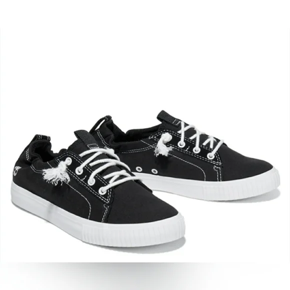 Timberland Newport Bay Black White Classic Canvas Trainers Sneakers Size US 6.5 - Picture 11 of 11